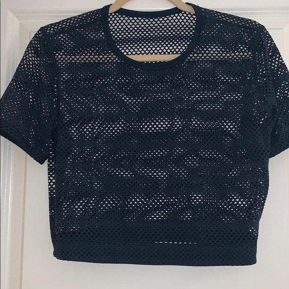 lululemon athletica Tops - Lululemon mesh crop top
